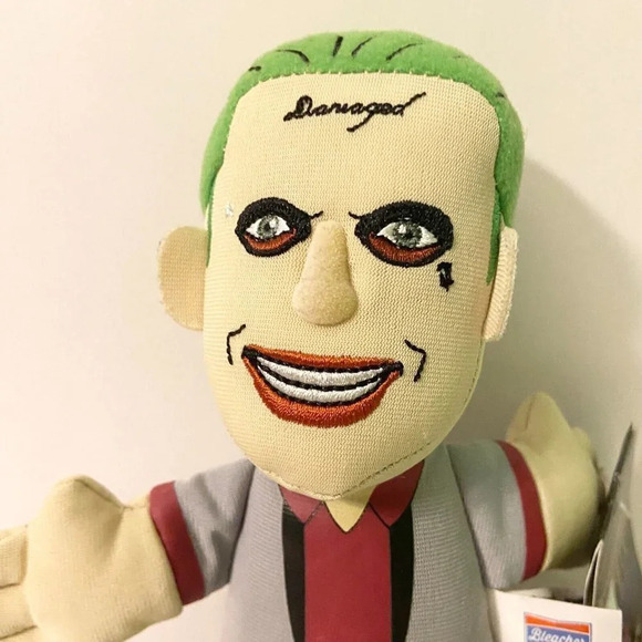 2016 Bleacher  Creatures Suicide Squad The Joker 7 Inch Plush Stuffed Toy - Picture 2 of 13